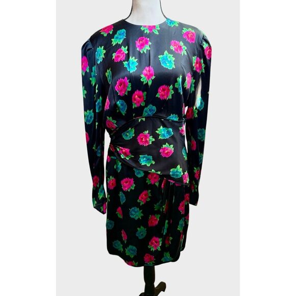 Escada Vintage Floral Dress - Picture 1 of 11